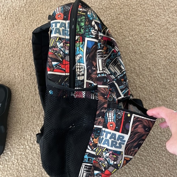STAR WARS backpack with pencil bag - Picture 3 of 10